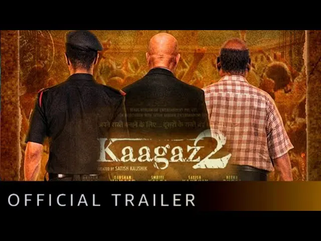 Anupam Kher shares 'Kaagaz 2' poster, pays tribute to Satish Kaushik