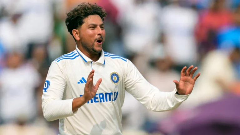 "Bowled like left-armed Shane Warne": Vaughan praises Kuldeep Yadav