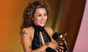 Miley Cyrus wins first Grammy of her career