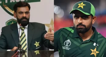 Former Pakistan Team Director Mohammad Hafeez Reveals Details Of His Conversation With Babar Azam