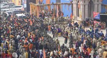 Hundreds Of Muslim Devotees Throng Ram Mandir In Ayodhya