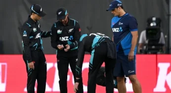 New Zealand Hit By Injury Blow In Second T20I Against Australia