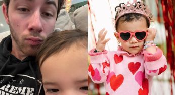 Nick Jonas drops “morning selfie” taken by daughter Malti Marie
