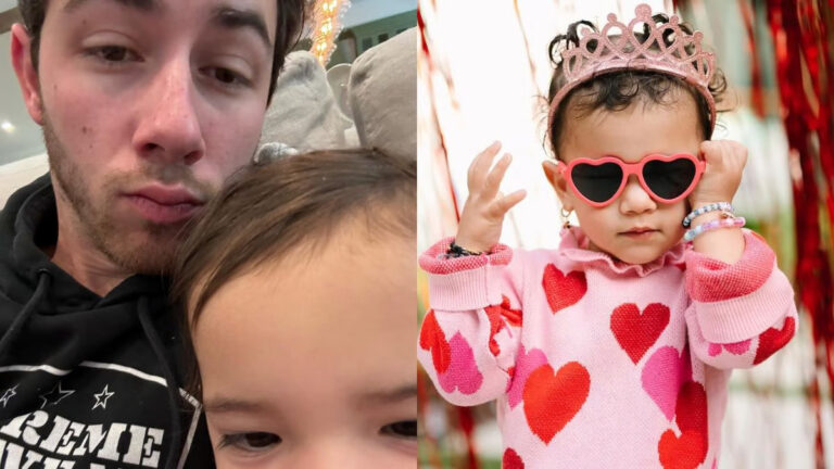 Nick Jonas drops “morning selfie” taken by daughter Malti Marie
