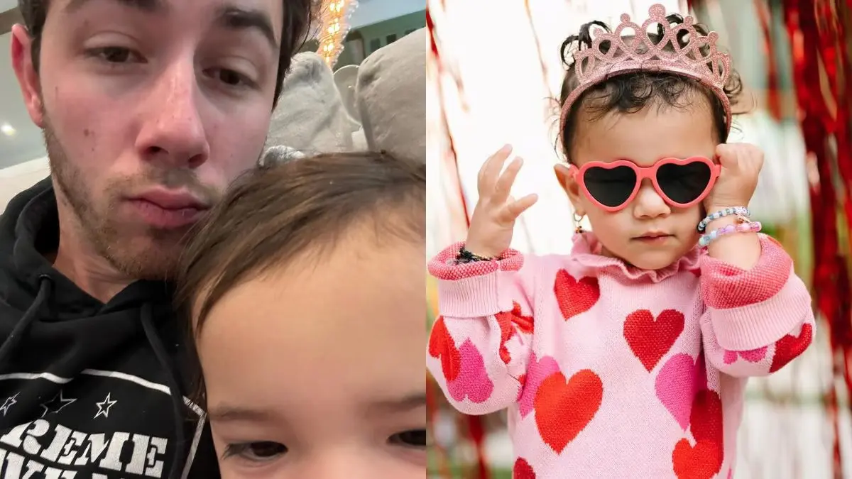 Nick Jonas drops "morning selfie" taken by daughter Malti Marie