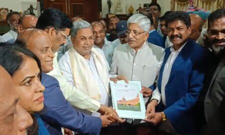 Karnataka: OBC Commission Chairman Submits Caste Census Report To CM Siddaramiah
