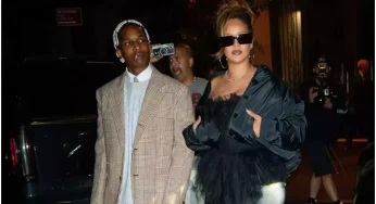 Rihanna celebrates birthday with A$AP Rocky in Venice