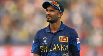 Shanaka Left Out Of Sri Lanka’s 16-Member ODI Squad For Afghanistan Series