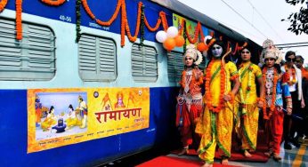 Meenakashi Lekhi flags off 'Shri Ramayan Yatra' tourist train