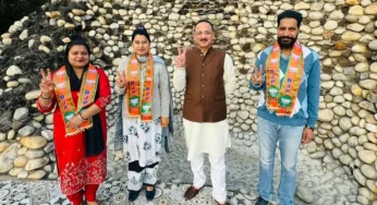 Three Aam Aadmi Party Chandigarh Councillors Join BJP In Delhi