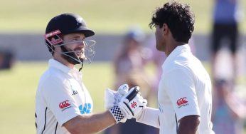 Williamson, Rachin’s Unbeaten Stand Help New Zealand Dominate Day 1 In 1st Test Against South Africa