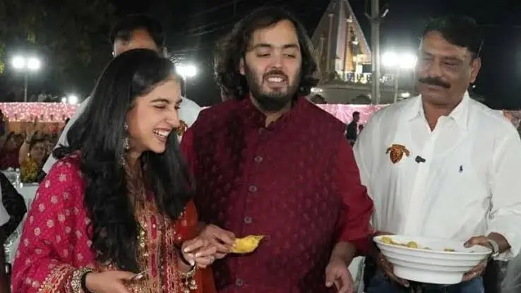 Anant Ambani, Radhika Merchant’s pre-wedding celebrations begin with ‘anna seva’