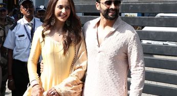 Love Is In The Air! Newlyweds Rakul Preet Singh, Jackky Bhagnani Reach Mumbai