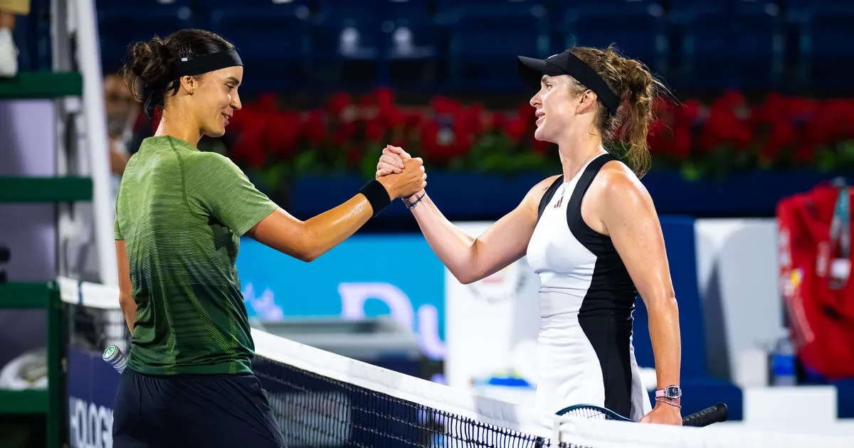 Elina Svitolina fends off compatriot Anhelina Kalinina in Dubai opener