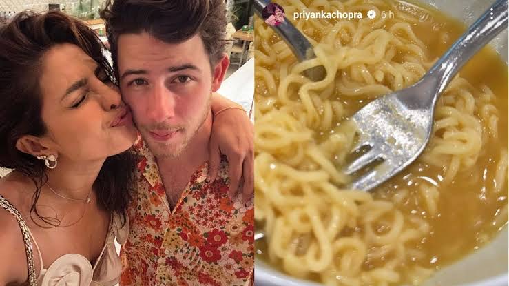 Priyanka Chopra gorges on noodles, shares picture