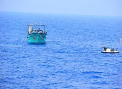 ICG Ship Vikram rescues 11 crew from stranded vessel