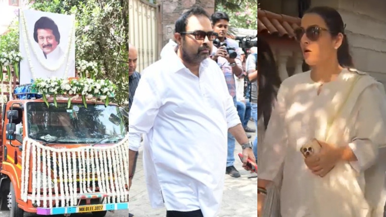 Ghazal maestro Pankaj Udhas last rites performed with full state honours, celebs pay respects