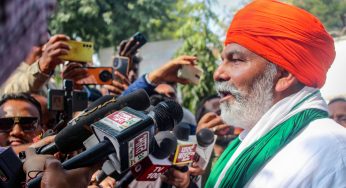 “There should be a solution through dialogue”: Rakesh Tikait