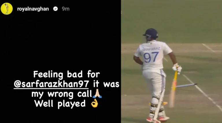 “My Wrong Call”: Ravindra Jadeja ‘Feeling Bad’ On Sarfaraz Khan Run Out