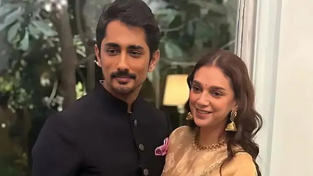It's official! Aditi Rao Hydari, Siddharth are now engaged