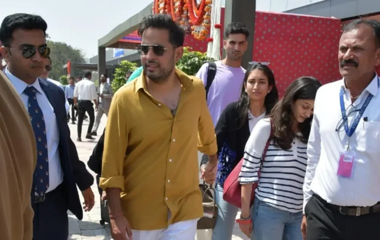 Akash Ambani Arrives In Jamnagar To Attend Pre-Wedding Celebrations Of His Brother Anant Ambani With Radhika Merchant