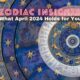 Zodiac Insights: What April 2024 Holds for You