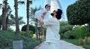 Atif Aslam drops pictures of daughter Haleema on her first birthday