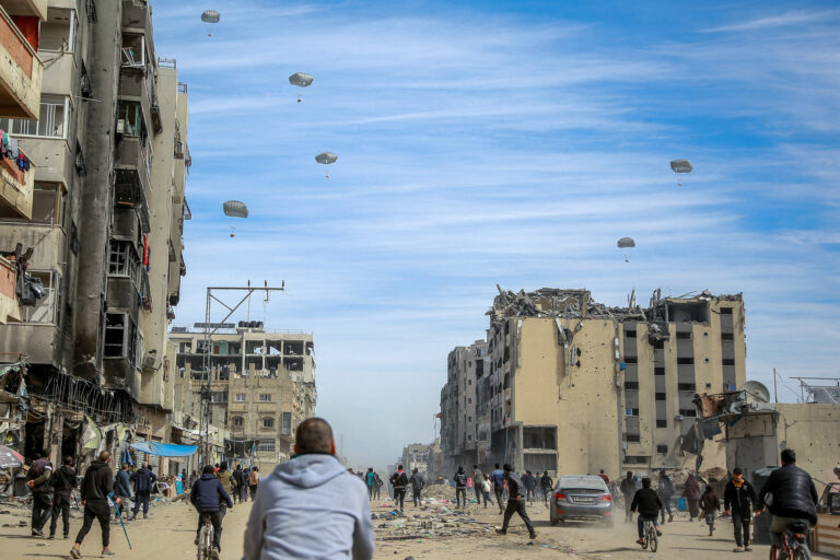 US humanitarian aid airdrops into Gaza will begin “very soon” says Biden