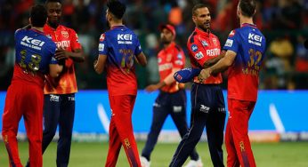 “10-15 runs cost us, dropped catch as pS skipper Dhawan on 4-wicket loss against RCB