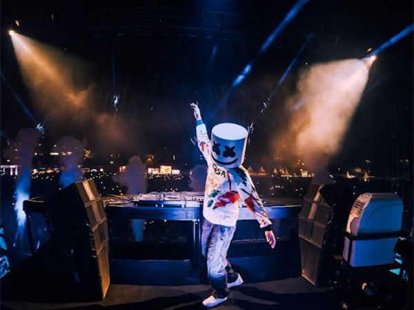 “Performing in India is always an electrifying experience,” says Marshmello