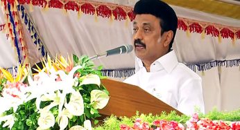 “Shocked and pained”: Tamil Nadu CM condoles demise of MDMK’s Erode MP Ganeshamurthi