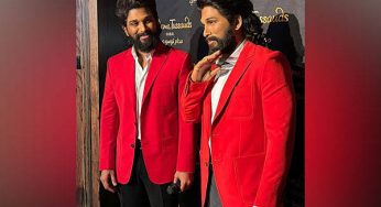 Allu Arjun unveils his wax statue at Madame Tussauds in Dubai, calls it a ‘milestone moment’