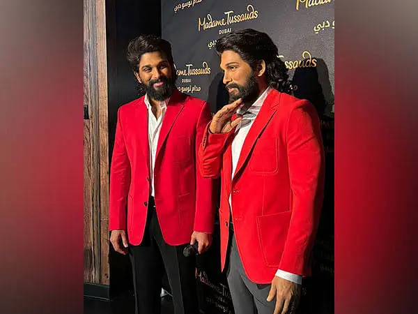 Allu Arjun unveils his wax statue at Madame Tussauds in Dubai, calls it a ‘milestone moment’