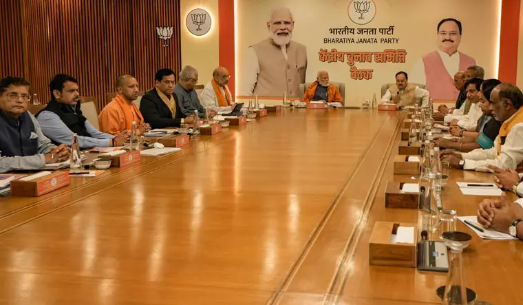 BJP CEC meeting over, first list for Lok Sabha polls to be out soon