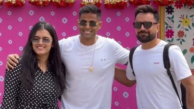 Suryakumar, Ishan Kishan arrive in Jamnagar for Anant Ambani-Radhika Merchant’s pre-wedding festivities