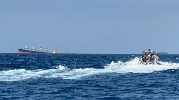 Two sailors killed in Houthi missile attack on merchant ship in Gulf of Aden