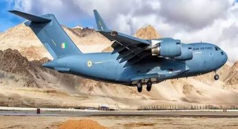 Indian Air Force’s C-17 Aircraft successfully airdrops heavy platform