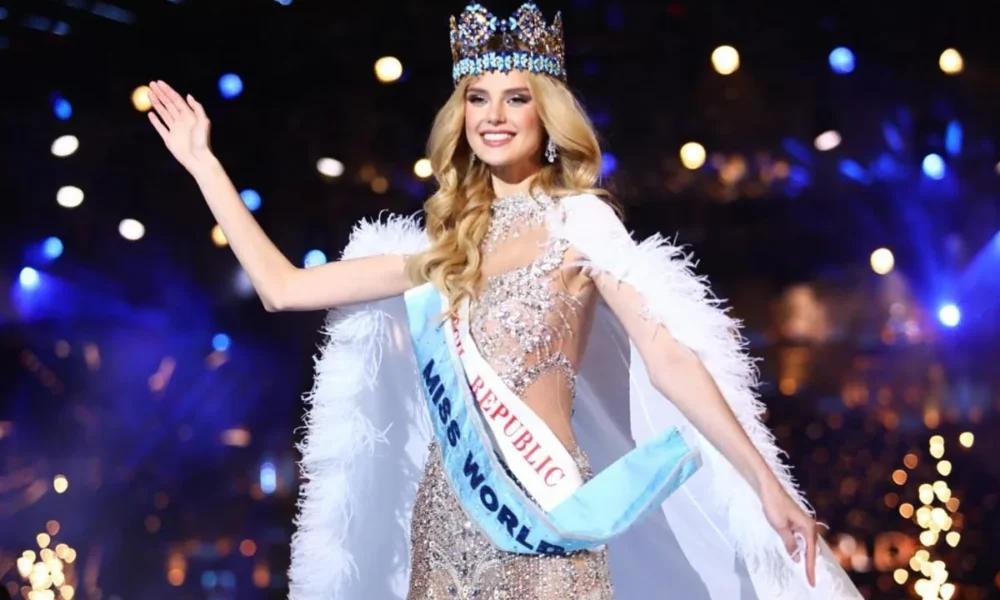 Titul Miss World 2024 získala Češka Kristina Pešková
