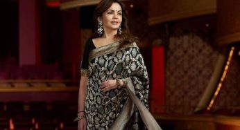 Nita Ambani stuns in Banarasi jangla saree at Miss World 2024