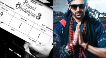 Kartik Aaryan shares glimpse from first day shoot of ‘Bhool Bhulaiyaa 3’
