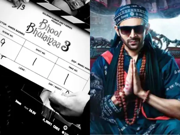 Kartik Aaryan shares glimpse from first day shoot of ‘Bhool Bhulaiyaa 3’