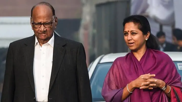 Lok Sabha polls: Sharad Pawar names daughter Supriya Sule as party candidate from Maharashtra’s Baramati seat