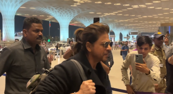 Shah Rukh Khan slays airport fashion in all-black outfit
