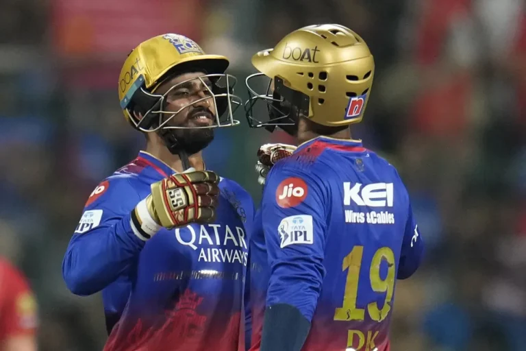 Virat's half-century, Lomror-Karthik finishing guides RCB to 4 wicket win over PBKS