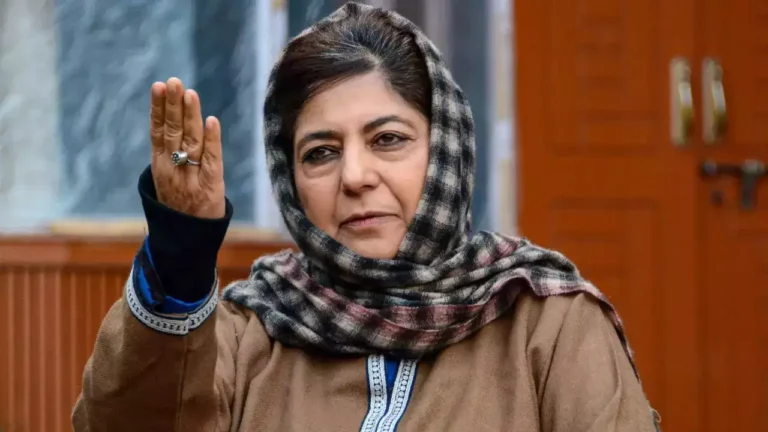 Mehbooba Mufti criticise ED for arresting Kejriwal