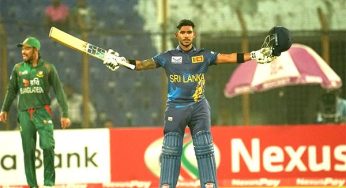 Nissanka’s ton guides Sri Lanka to victory over Bangladesh by 3 wickets