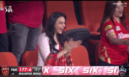 Preity Zinta's enchanting presence at Punjab Kings' match makes fans go crazy