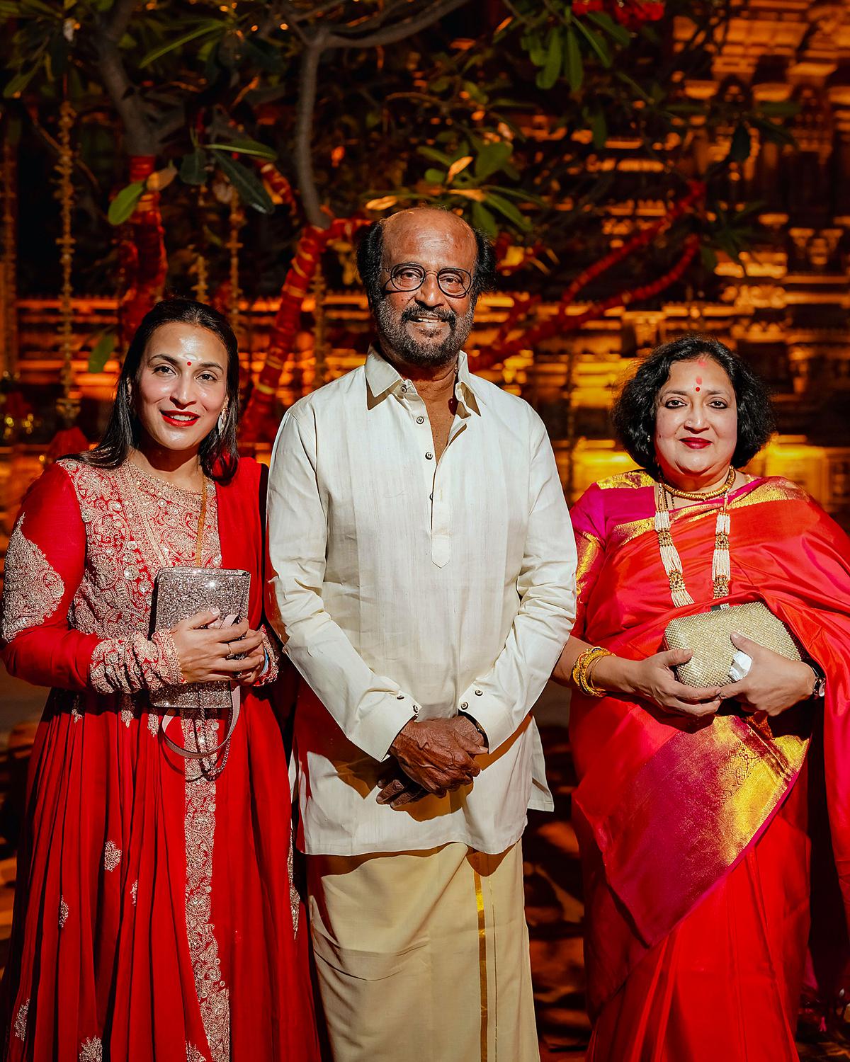 "Way Nita, Mukesh Ambani conducted pre-wedding functions is mesmerizing": Rajinikanth