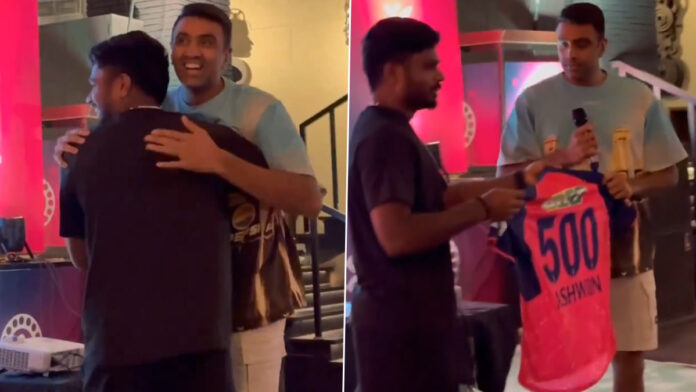 Rajasthan Royals Skipper Sanju Smason Honours Ashwin For Taking 500 Test Wickets Ahead Of IPL 2024