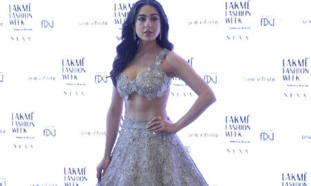 Sara Ali Khan flaunts burn marks as she ramp walks for Lakme Fashion Week 2024